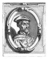 Porträt von Willem damaszoon van der Lindt, Cherubim Alberti, im oder nach 1585 foto