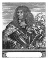 Porträt von Henry de Bourbon, christian Hagen, c. 1635 - - 1695 foto