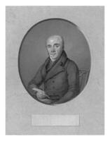 Porträt von hendrik Berkmann, Philippus Velijn, nach George Nikolaus Ritter, 1797 - - 1836 foto