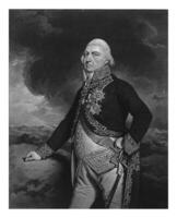 Porträt von Admiral jan hendrik van Kinsbergen, Charles Howard Hodges, nach Johann friedrich Burckman, 1788 - - 1837 foto