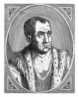 Porträt von Humanist giampietro Baldrian, Andrea Salmincio, 1640 foto