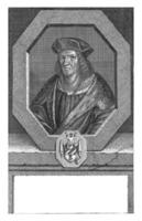 Porträt von johann Tucher, johann friedrich Leonard, 1670 foto