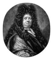 Porträt von Henricus Hallo, Pieter schenk ich, 1670 - - 1713 foto