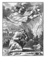 Moses beim das Verbrennung Busch, johannes jacobsz van den aveele, 1697 foto