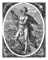 arion das Element von Wasser, Crisijn van de passe ich, 1602 foto