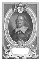 Porträt von johann van Matheness, Cornelis Galeere ii, nach anselm van Rumpf, 1648 foto