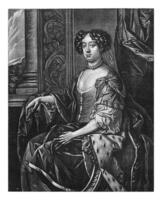 Porträt von barbara Schurken Herzogin von Cleveland, karl Allard, nach Peter lely Herr, 1658 - - 1706 foto