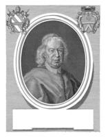 Porträt von Kardinal Pompeo Aldrovandi, Nikolaus Billy, nach giuseppe Berti, c. 1750 - - c. 1800 foto