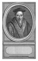 Porträt von John Calvin, reiner Vinkeles ich, nach Jacobus kauft ein, 1788 foto