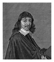 Porträt von rene Descartes, Jakob van meurs, nach jonas suyderhoef foto