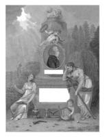 Denkmal zu joannes de Fremery, Walraad nieuwhoff, 1819 - - 1821 foto
