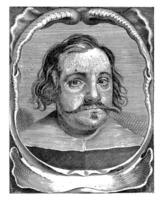 portret van flavio ventriglia, giacomo Piccini, 1647 foto