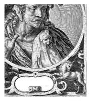 Alexander das großartig wie einer von das neun Helden, Crisijn van de passe ich, 1574 - - 1637 foto