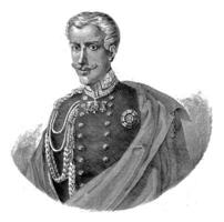 Porträt von Charles Albert, König von Sardinien, c. Rancini, c. 1849 foto
