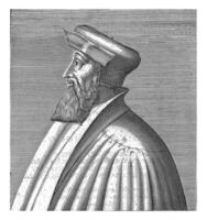 Porträt von johannes oecolampadius, Hendrik Hondius ich, 1599 foto