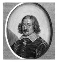 Porträt von joannes Cuyermans, Pieter holsteyn ii, im oder nach 1648 - - 1670 foto