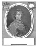 Porträt von Kardinal Tommaso Ruffo, Girolamo Rossi ii, nach giuseppe passari, 1706 - - 1762 foto