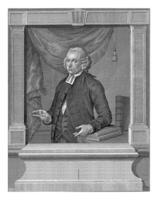Porträt von Carolus pantekoek, Matthias de Sallieth, nach Leonardus Temminck, 1786 foto