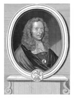 Porträt von Robertus Keuchenius, Anthony van zijvelt, 1670 foto