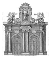 Portal von ein Antwerpen Kirche, Jean de la Stange, 1625 - - 1649 foto