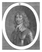 Porträt von karl von Rabenhaupt, Crisijn van den Queborn, 1644 foto