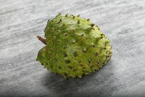 Süss reif saftig exotisch Soursop foto