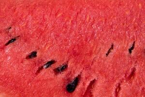 Textur der Frische rote Wassermelone foto