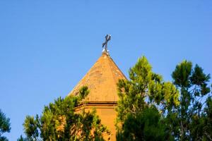 Blau Himmel Landschaft foto