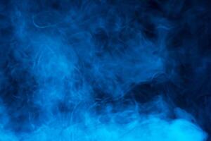 Saphir Nebel, ätherisch Blau Dampf Träume foto