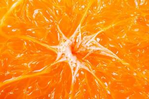 das Orange Hintergrund ist gemacht von ein Scheibe von ein orange. foto