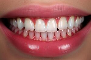 ai generiert hygienisch Lächeln Dental Mann. generieren ai foto