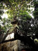 uralt Grabstein im ein Muslim Friedhof im Java foto