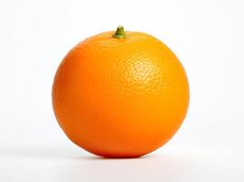 ai generiert Orange Frucht, mit Ausschnitt Pfad foto