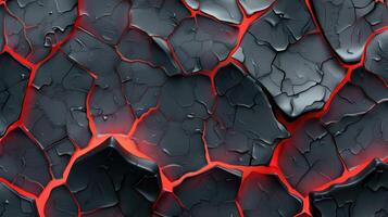 ai generiert ausgestorben Lava schafft ein faszinierend abstrakt Hintergrund, ai generiert. foto