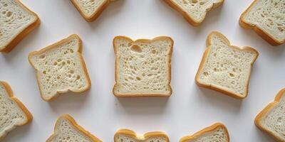 ai generiert golden Kruste, warm Herz frisch gebacken Brot foto