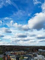 Antenne Aussicht von zentral Watford Stadt von England vereinigt Königreich. März 3., 2024 foto