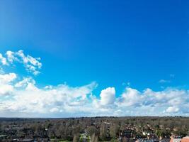 Himmel und Wolken Über Welwyn Garten Stadt von England Vereinigtes Königreich. März 1, 2024 foto