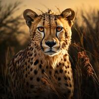 afrikanisch wild Gepard foto