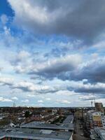 Antenne Aussicht von zentral Watford Stadt von England Vereinigtes Königreich. März 3., 2024 foto