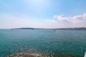 Istanbul Horizont von Mädchen Turm oder kiz kulesi foto