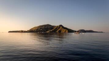 Landschaft Aussicht von komodo Insel , Indonesien foto