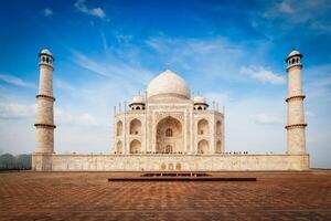 Taj Mahal, Agra, Indien foto