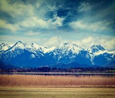 bayerisch Alpen Landschaft Landschaft foto