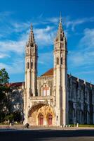 Lissabon Marine Museum Gebäude. Belem, Lissabon, Portugal foto