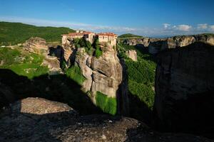 Klöster von meteora, Griechenland foto