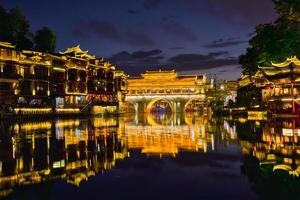 Feng huang uralt Stadt, Dorf Phönix uralt Stadt, Dorf , China foto