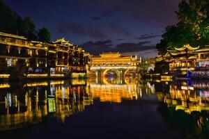 Feng huang uralt Stadt, Dorf Phönix uralt Stadt, Dorf , China foto