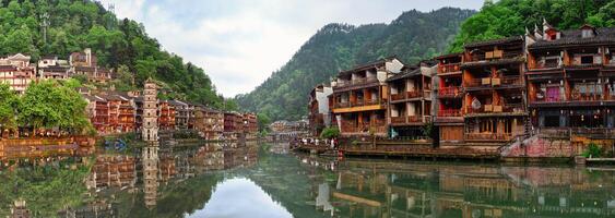 Feng huang uralt Stadt, Dorf Phönix uralt Stadt, Dorf , China foto