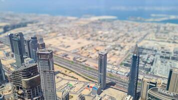 Dubai und es ist die meisten schön Sehenswürdigkeiten Vitrine das Inbegriff von modern Luxus und architektonisch Wunder foto