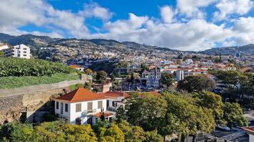 Panorama von Funchal, Madeira foto